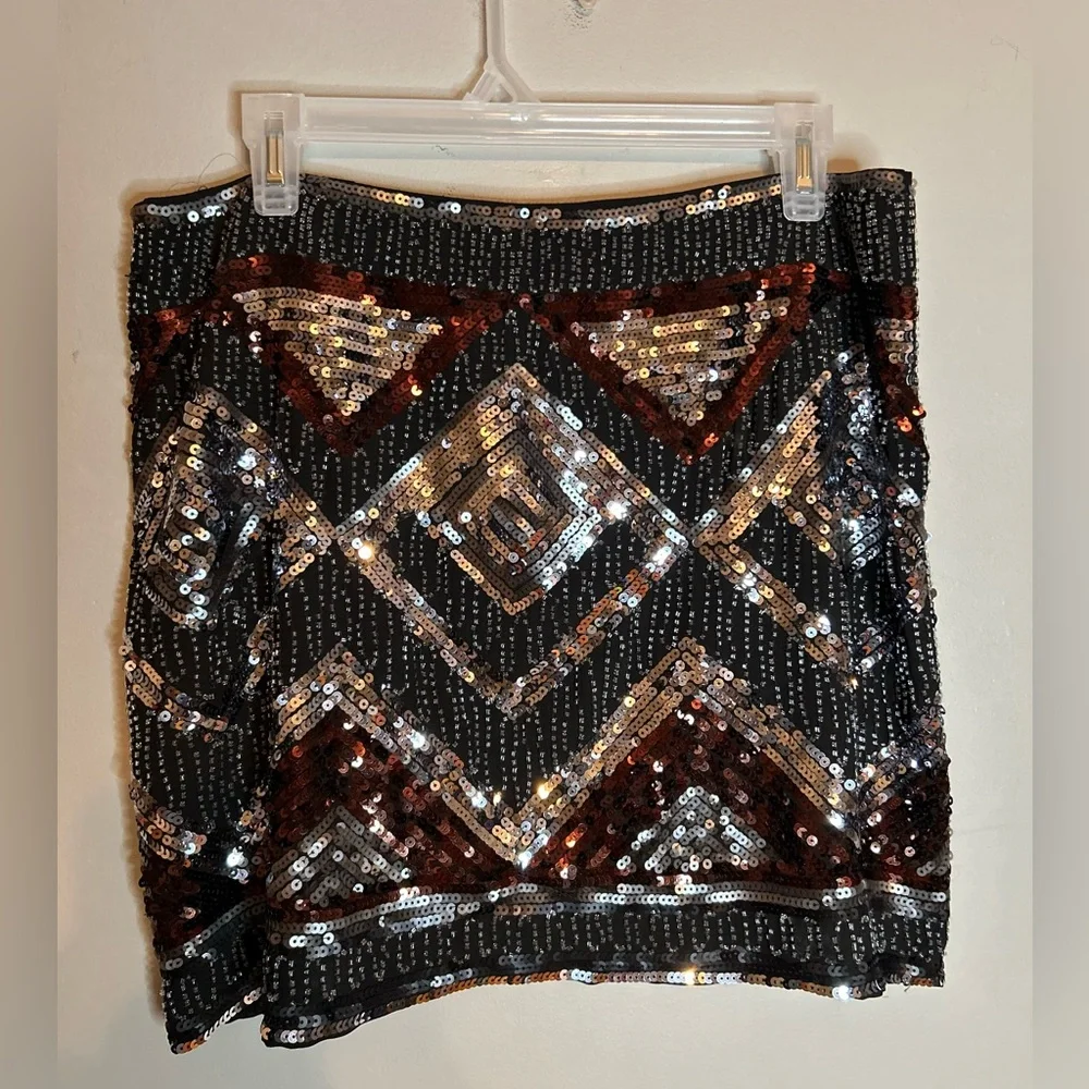 H&M sequin mini skirt - Picture 4 of 13